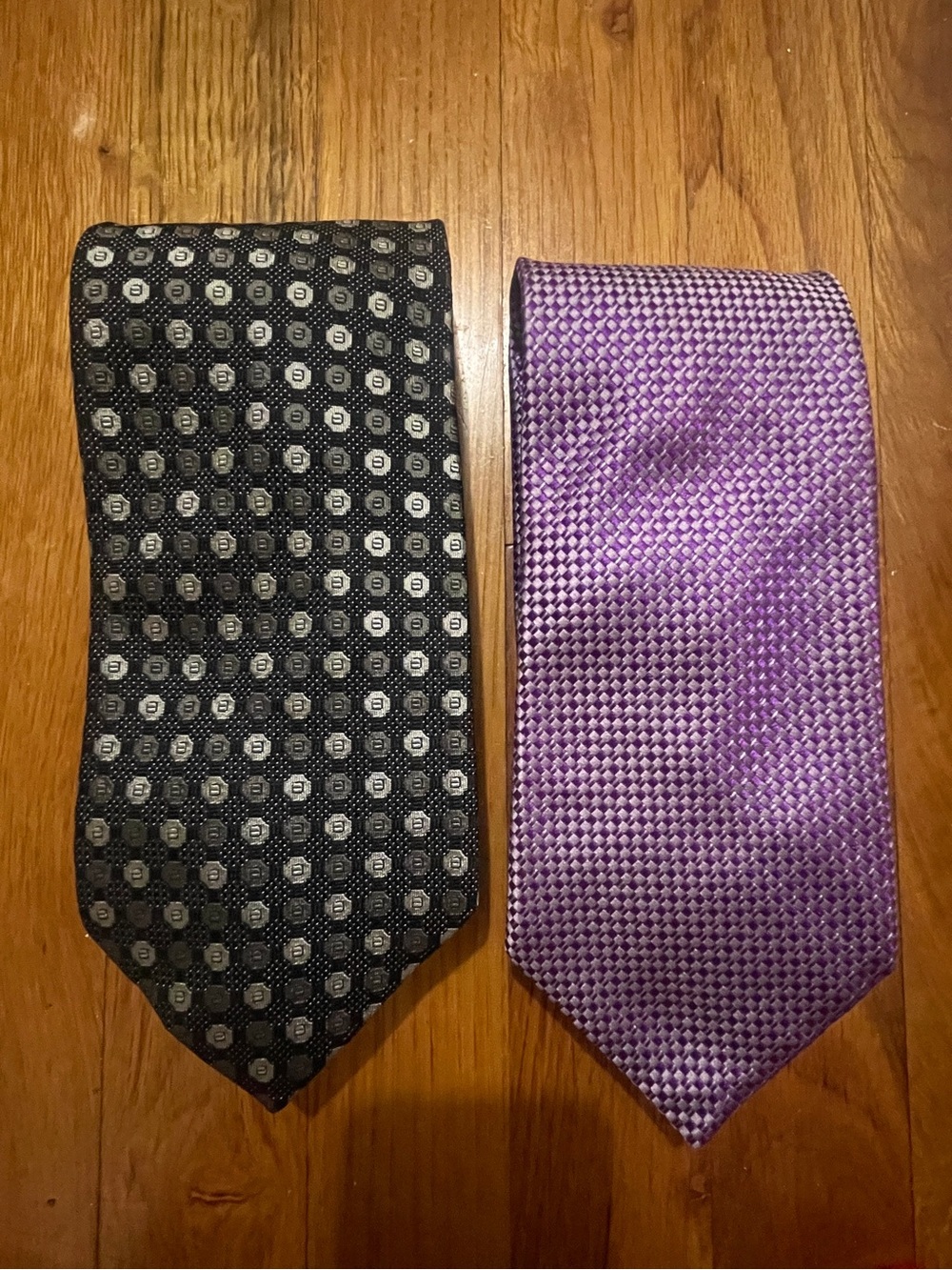 $330 2 Dormeuil Barneys New York Embroidered 100% Italian Silk Ties